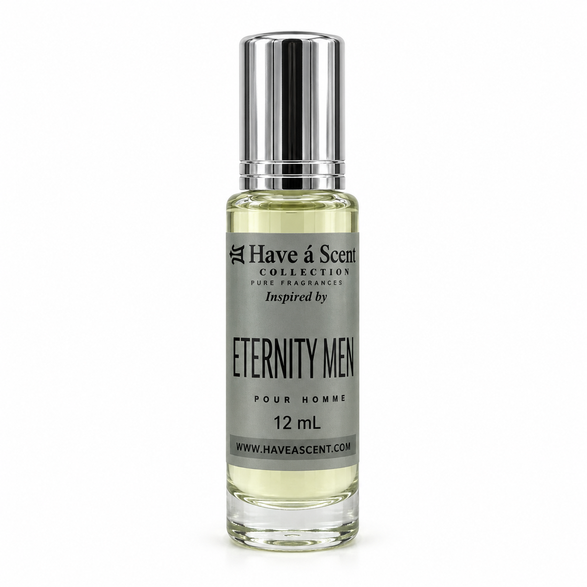 Have a Scent Eternity Men-inspired fragrance oil, 12 mL bottle on a white background