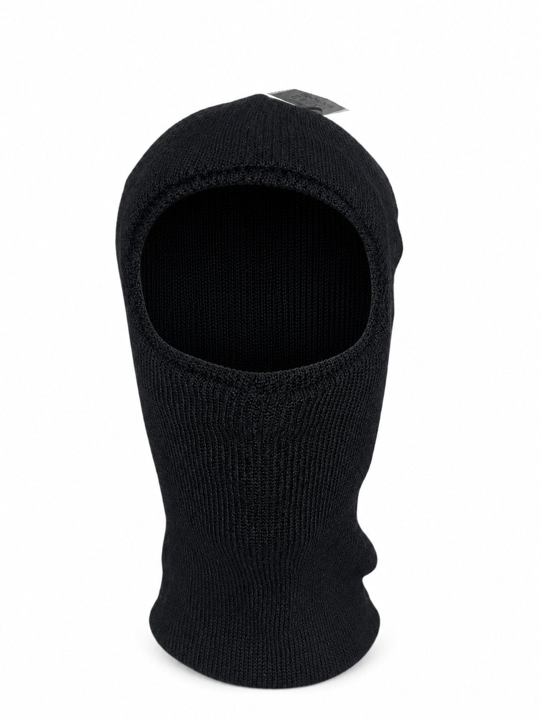 Black ski mask with one face opening